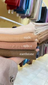 Hijab Pollycatton Nude