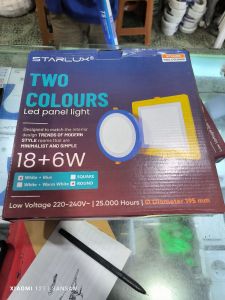 PANEL IB BULAT 18+6 BIRU STARLUX