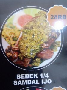 Bebek 1/4 Sambal Ijo