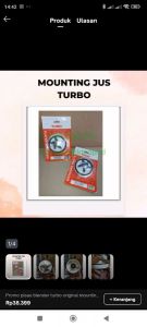 MOUNTING JUS BLENDER TURBO