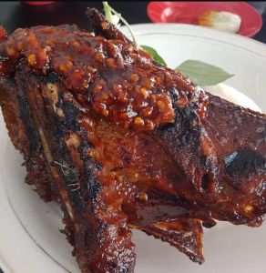Bebek Bakar 1/6 Bumbu Rujak Hemato