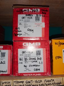 WATER PUMP SIENTA/NEW AVZ 2016/XENIA2016/KAYLA/SIGRA GWT-162A GMB