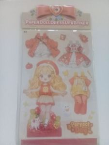 Paperdoll dress up & stiker