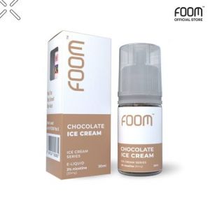 Foom chocolate ice cream