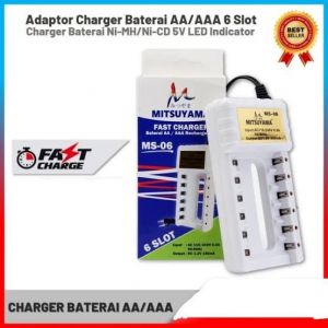 CHARGER AA/AAA 6 SLOT MITSUYAMA
