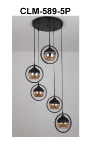 LAMPU GANTUNG CHELIO CLM 589 5P