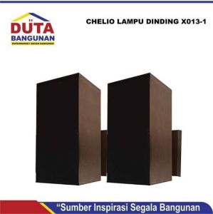 LAMPU DINDING 1 FITING CHELIO SEGI X013-1