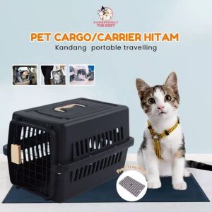 PET CARGO TRAVELING  HITAM KOKOH
