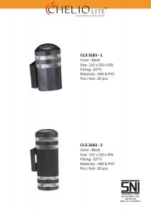 LAMPU DINDING 2 FITING CHELIO CLS 3183 2