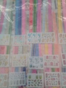 Pita serut + stiker kuku