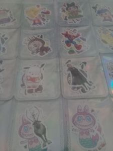 Stiker kartun hologram