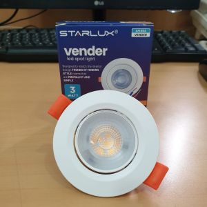 LED SPOTLIGHT 6W VENDER STARLUX WARM
