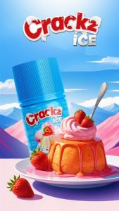 Crackz v4 puding ice cream 6mg