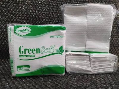 Tisu Makan Kotak GreenSoft