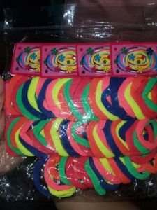 Ikat rambut polos isi 5