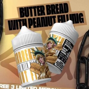 Dripstate butter bread with peanut 3mg