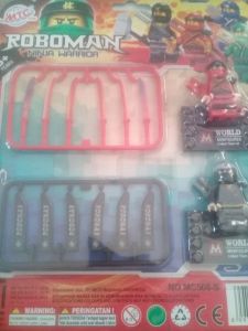 Roboman ninja warior set
