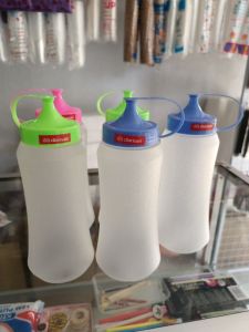 Botol Bumbu / kecap / saos. Tinggi 21cm.