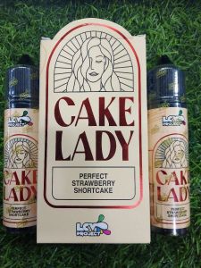 Lcv cake lady strawberry 3mg 