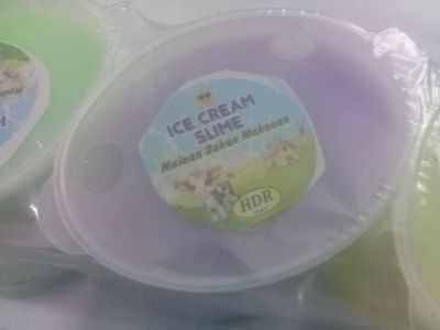 Slaim ice cream kecil