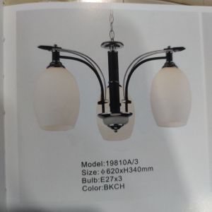 LAMPU GANTUNG 19810A/3 BKCH