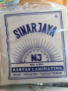 Kertas minyak sinar jaya