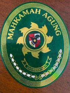Stiker MA double