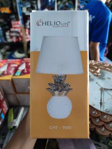 LAMPU MEJA CHELIO CHT-91161 CREAM+GD