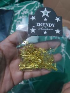 Peniti kecil silver/gold