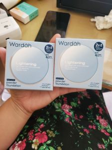Wardah lightening 2in1 neutral,ivory