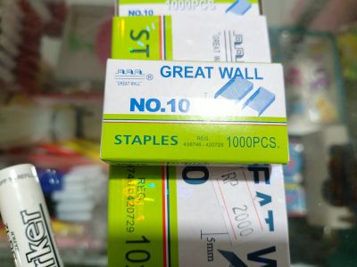 isi staples great wall hijau