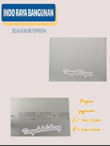 PAPAN GYPSUM YOSHINO 9MM DAN 12MM