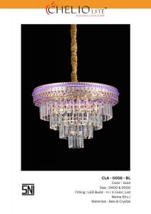 LAMPU GANTUNG CRYSTAL CLA 0056 400/ CLT 350 400