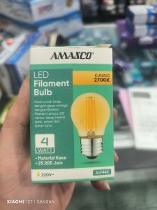 LED FILAMEN 4W AMASCO EMICO KJ