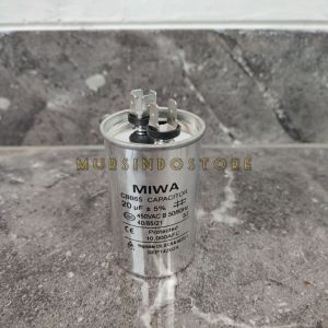 KAPASITOR AC 20 UF MIWA
