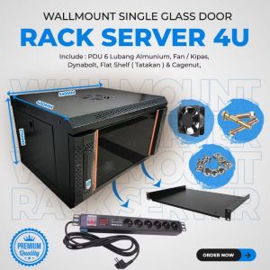 RACK SERVER 4U / WALLMOUNT 4U KOMPLIT