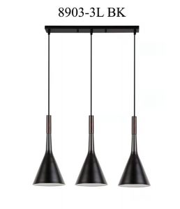 LAMPU GANTUNG 8903/3L BK CHELIO
