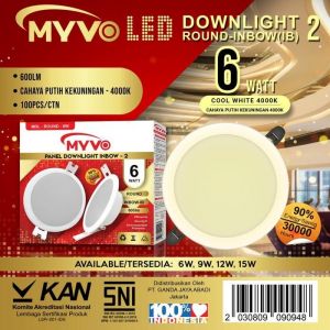 DOWNLIGHT LED 6W MYVO
