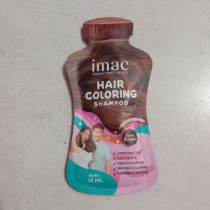 Imac Hair Coloring Shampoo Dark Brown 30ml