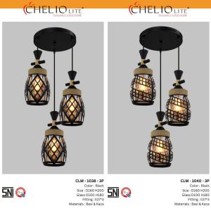 LAMPU GANTUNG CHELIO CLM 1038 3P