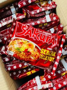 Mie Sakura seblak jeletot