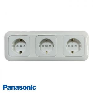 STOP KONTAK PANASONIC 3 GANG