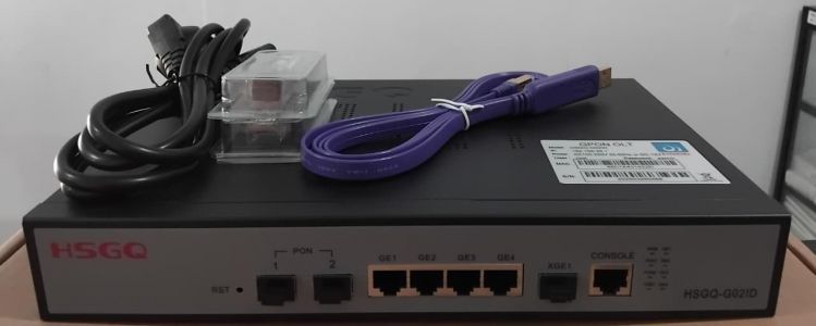 OLT GPON HSGQ-G02ID 2 PON include  sfp C+++ (8dbm)