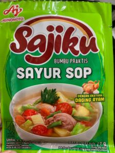 SAJIKU sayur sop 19g