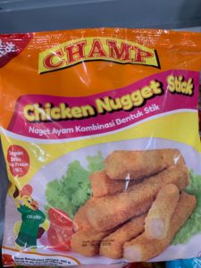 CHAMP MT Naget Kombinasi Bentuk Stik 450gr