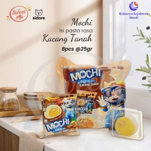 Mochi isi pasta kacang tanah