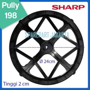 PULI GEARBOX SHARP HITAM SRE