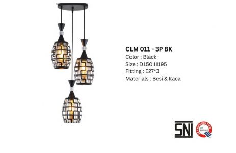 LAMPU GANTUNG CLM 011 3P