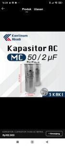 KAPASITOR AC 50 + 2 UF MC