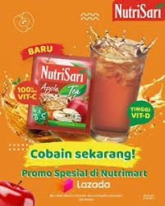 WR NUTRISARI APPLE TEA SEDUH